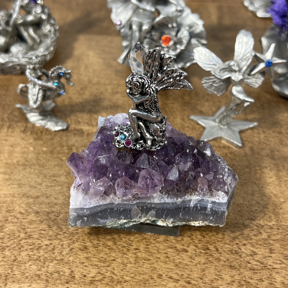 CCI Comstock Creations‎ Lot Of Pewter Fairy Fantasy Figures Figurines - Picture 10 of 16